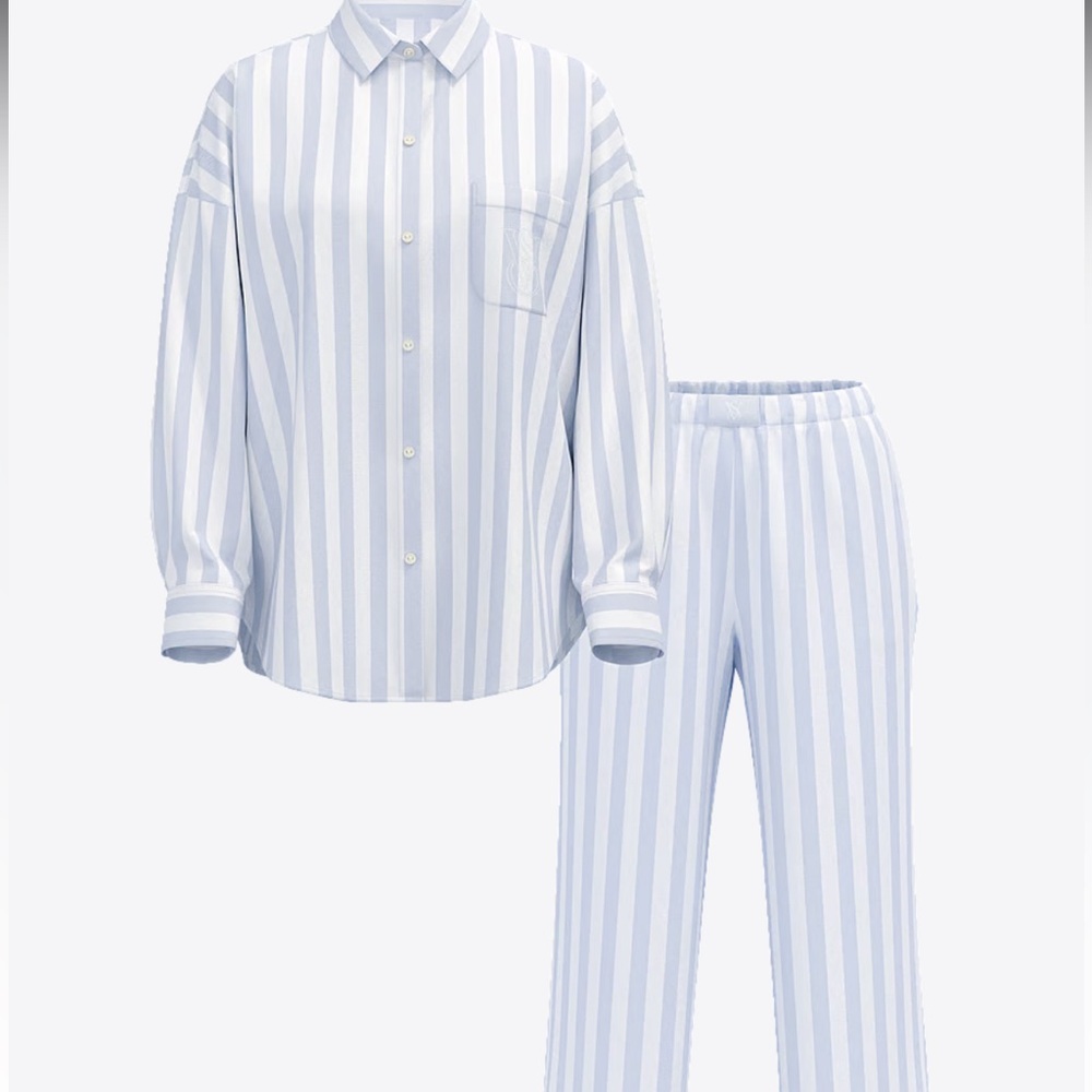 Victorias Secret Striped Sleep Set